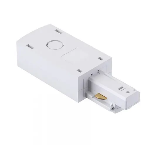 Подвод питания для трека правый, белый KLOODI KDTR3-361 R WH - фото 3