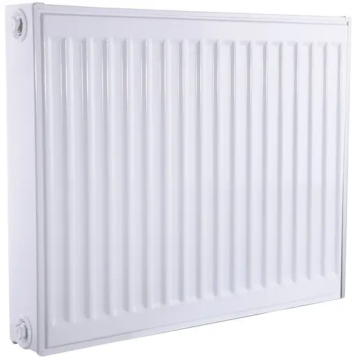 Радіатор сталевий панельний Queen Therm 22 бок 500x600, Білий - фото 1