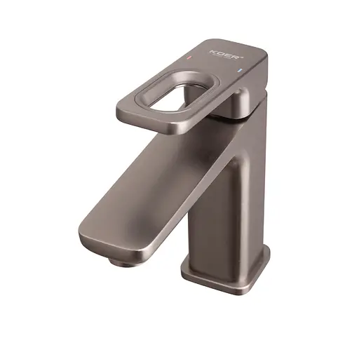 Змішувач для умивальника Koer KB-10031-07 KR5432 Графит - фото 3