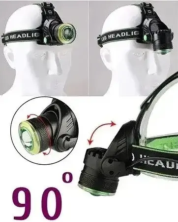 Налобний ліхтар KJ600000 Т6 1200 люмен + 5 режимів - фото 4