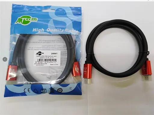 Кабель Atcom HDMI-HDMI V.2.0 Real 4K 2м - фото 2