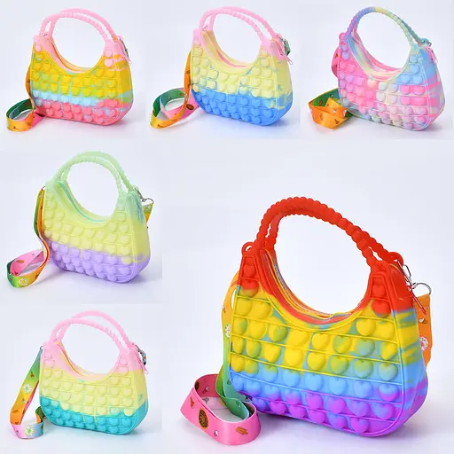 Сумочка, 16x17x4 см, силикон, YG0047 (в ассортименте) - фото 5
