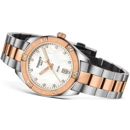 Годинник Tissot PR 100 Sport Chic T101.910.22.116.00 - фото 2