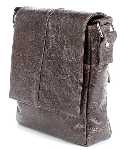 Шкіряна чоловіча сумка SHVIGEL 18х18х6 см sum0023515 - фото 3