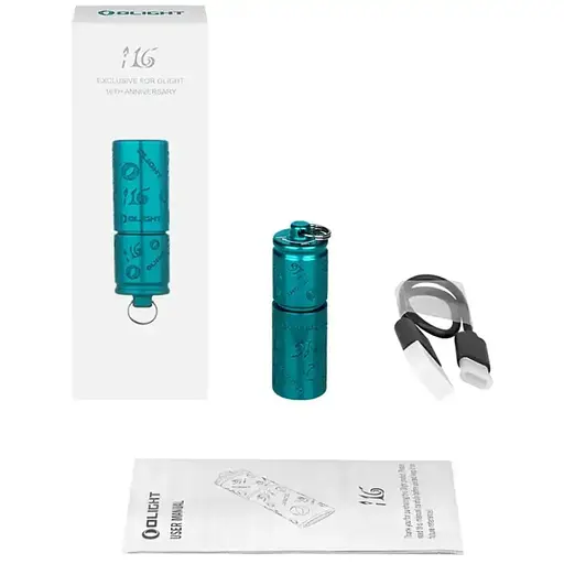 Ліхтар-брелок Olight i16 Blue - фото 7