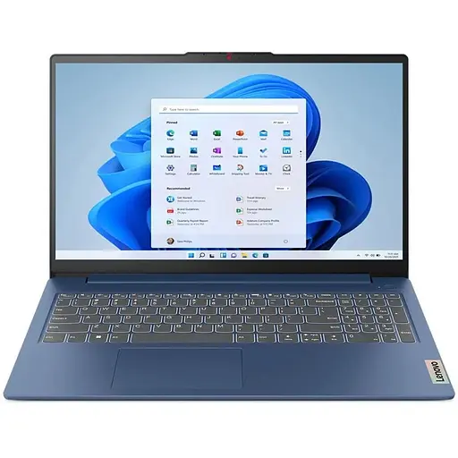 Ноутбук Lenovo IdeaPad Slim 3 15IRU8 U300 la 44GHz, 4GB LPDDR5, 128GB, UHD, Windows 11 Home in S mode