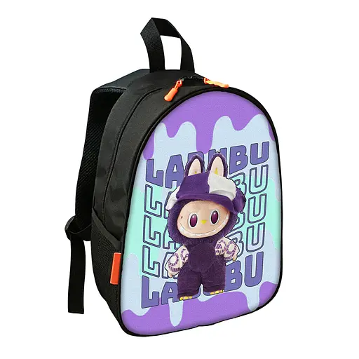 Рюкзак дитячий Лабубу/Labubu шкільний/міський 34х27х13 см для дівчинки/хлопчика (02757)
