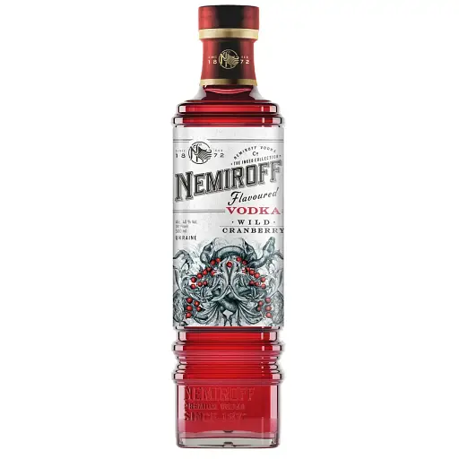 Набір: настоянка Nemiroff Wild Cranberry 40% 0.5 л + настоянка Nemiroff Bold Orange 40% 0.5 л - фото 2
