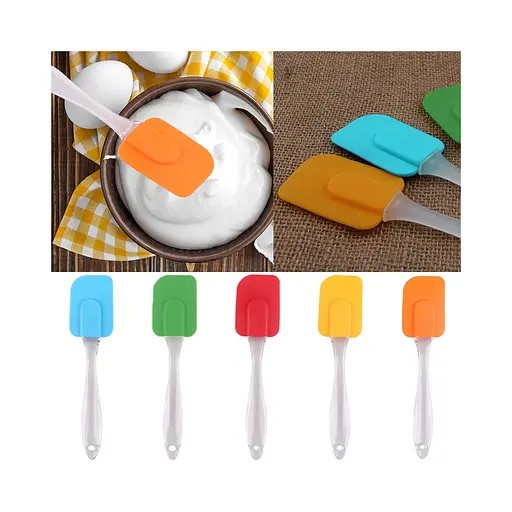 Лопатка кухонна силіконова 18.5 см, Kitchen Master Рожевий 87761 - фото 6