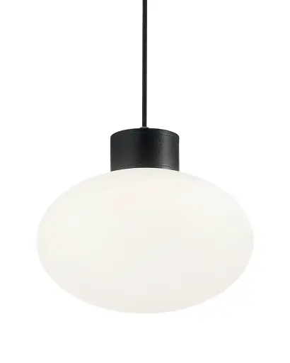 Вуличний світильник Ideal Lux Clio 144245 E27 1x42W IP44 чорний - фото 1