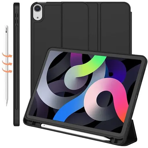 Чохол-книжка CDK для Apple iPad Air 11" M3 2025 Еко-шкіра силікон Smart Case cлот стилус (015026) black
