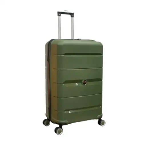 Валіза My Polo PP013-L велика (L) поліпропілен на 4-х подвійних колесах 100 л