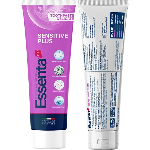 Зубна паста Essenta Pro Sensitive Plus+75 мл - фото 2