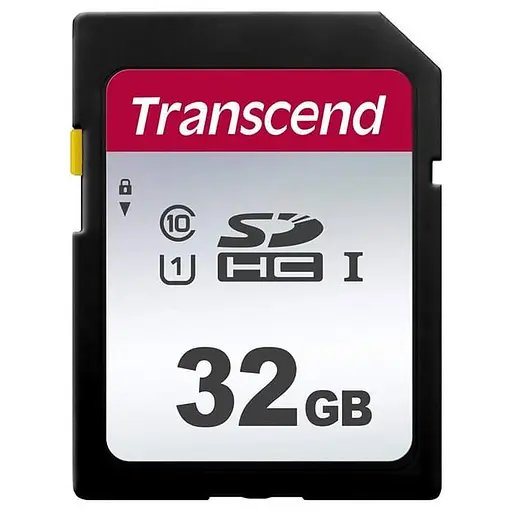Карта памяти Transcend 32GB SDHC UHS-I Class 10 300S (TS32GSDC300S) - фото 1