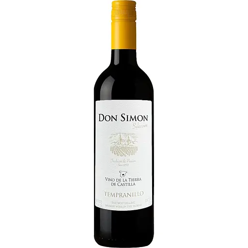 Вино Don Simon Seleccion Tempranillo сухое красное 0.75 л