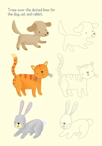 Animals to Copy and Trace. Little Wipe-Clean - фото 5