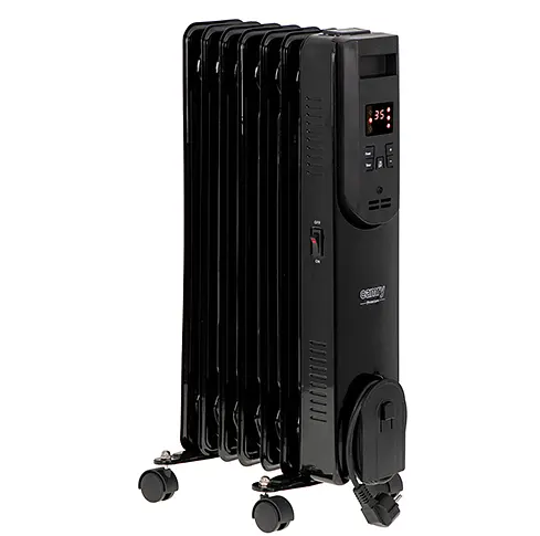 Масляний радіатор з дистанційним керуванням (7 ребер) Camry CR 7812 - фото 3