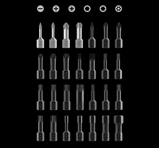 Викрутка з комплектом біт та насадок Xiaomi JimiHome Screwdriver Set (JM-GNT41) [83231] - фото 6