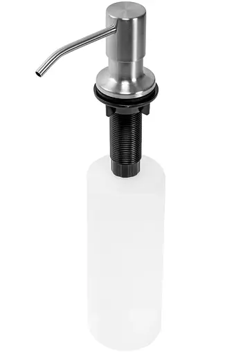 Вбудований диспенсер для рідини Rea 250 мл nikiel brushed BAT-00477, Хром - фото 2