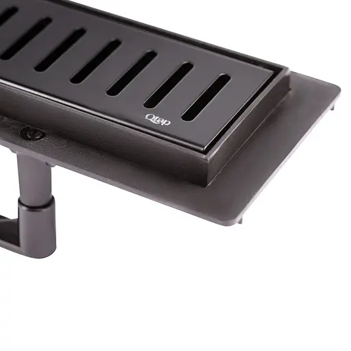 Лінійний трап Q-tap Dry FF304-600MBLA з нержавіючої гратами з сухим затвором 600 мм - фото 2