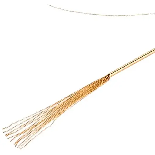 Цепочка-плеть на шею Bijoux Indiscrets Magnifique Necklace Whip украшение для тела Gold - фото 2