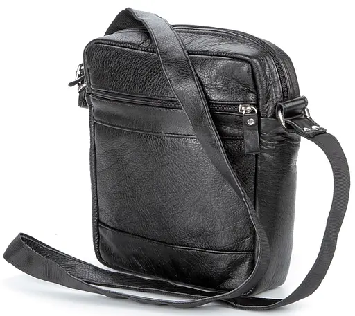 Шкіряна чоловіча сумка SHVIGEL 21х24х7 см sum0027440 - фото 3