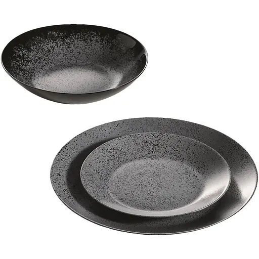 Тарілка десертна Luminarc Slate 18 см Black (V0117) - фото 4