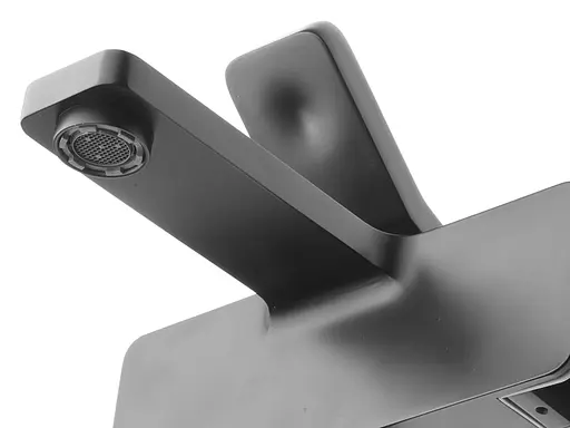 Смеситель для ванны Asignatura Unique черный (85502802) - фото 3