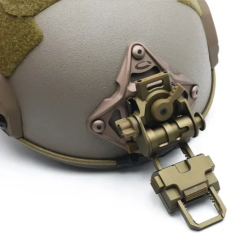 Удлиненное NVG крепление для ПНО c DOVETAIL интерфейсом "Ласточкин хвост" L4G24 long edition, золотистый (100986-L) - фото 6