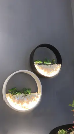 Подсветка настенная Brille декоративная с растениями BL-994W/12W WH LED - фото 4