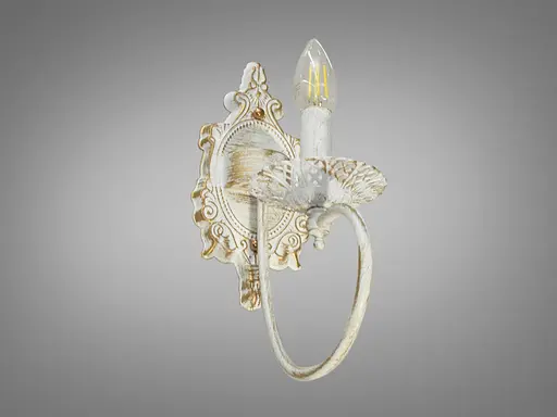 Класичне бра Diasha з витонченим різьбленим декором - фото 3