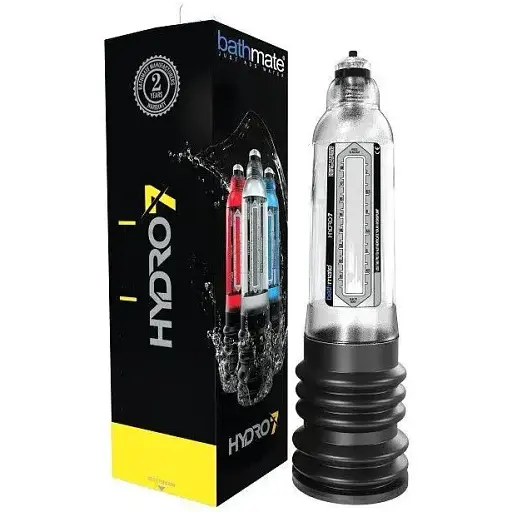Гидропомпа Bathmate Hydro 7 Clear для члена длиной от 12.5 см до 18 см диаметр до 5 см - фото 4