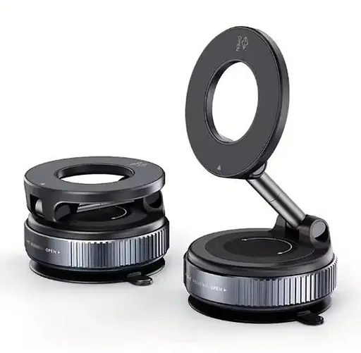 Магнитный держатель для телефона X68/K007с вакуумный присос 360°  - фото 2