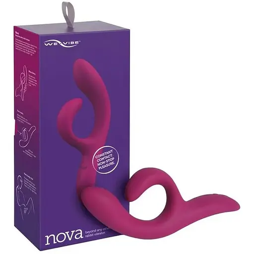 Смарт-вибратор кролик We-Vibe Nova Fuchsia регулируемый угол наклона ствола - фото 8