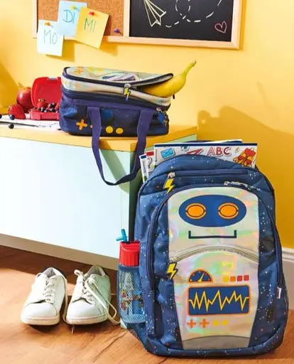 Школьный легкий рюкзак с роботом TOPMOVE sum0027211 - фото 4
