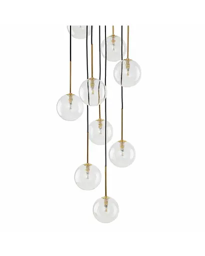 Подвесной светильник TK Lighting 5944 Nilos G9 10x6W IP20 Bk - фото 4