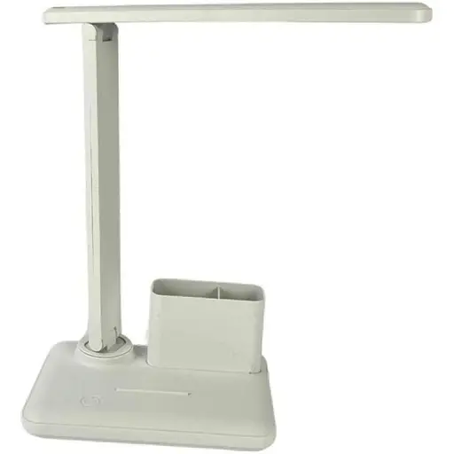 Настольная LED лампа Bailong BL-3302 Сенсорный аккумуляторный светильник 6Вт 3 режима Белый - фото 1