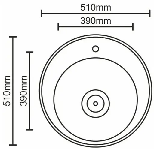 Кухонная мойка Platinum 510 декор (SP000011015) - фото 5