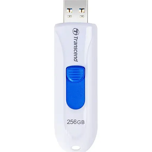 USB флеш накопичувач Transcend 256GB JetFlash 790 White USB 3.1 (TS256GJF790W) - фото 2