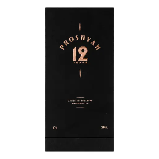 Коньяк Proshyan 12 yo 40% 0.5 л, в подарочной коробке - фото 5