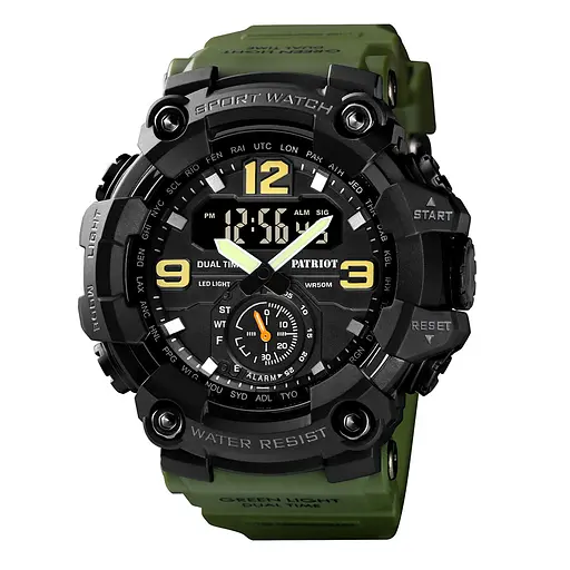 Наручные часы мужские 003AG Army Green Patriot acs0031064 - фото 1