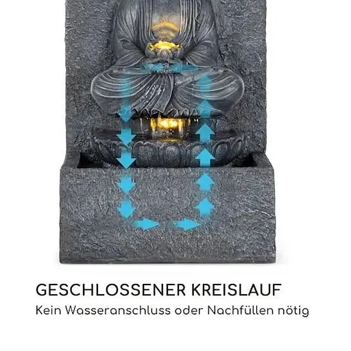 Фонтан садовий Blumfeldt Nirvana LED (10034806) - фото 4