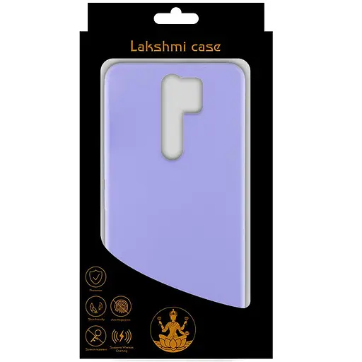 Чохол Silicone Cover Lakshmi (AAA) для Xiaomi Redmi Note 8Pro Бузковий / Dasheen - фото 4