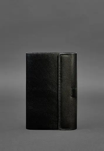 Шкіряний блокнот софт-бук 7.0 вугільно-чорний - фото 2