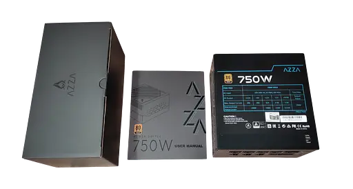 Блок живлення Azza PSAZ-750G 750W 80+ Gold (PSAZ-750G) - фото 4