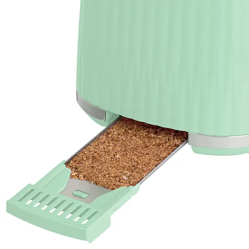 Тостер Russell Hobbs Eden 800 Вт пластик подогрев размораживание фисташковый - фото 5