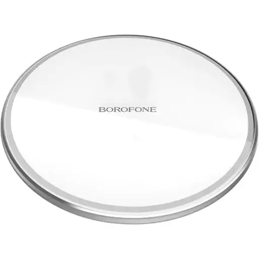 Беспроводная зарядка подставка Borofone BQ3 Pro на 15W Type-C 2A белая