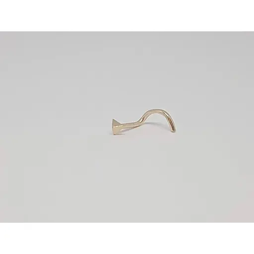 Золота сережка-пірсинг Dear в ніс Dear. 1021 - фото 3