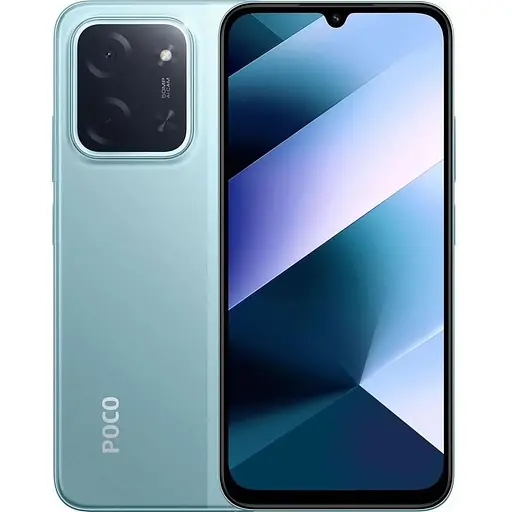 Смартфон Poco C85, зеленый, 2 Nano-SIM, 6.9" (1600х720, IPS, 120 Гц), MediaTek Helio G81-Ultra (8 ядер), Mali-G52 MP2, RAM 8GB - фото 1
