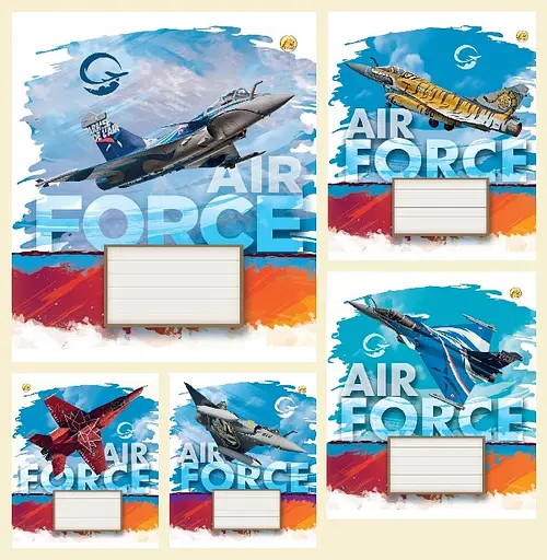 Зошити учнівські 24 аркуша лінія Тверда ТЕ22301 ЛІТАКИ,20 шт. в упаковці